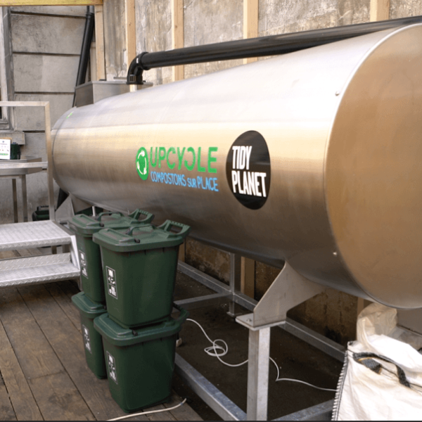 Composteur électromécanique pour déchets organiques 500KG/j et +