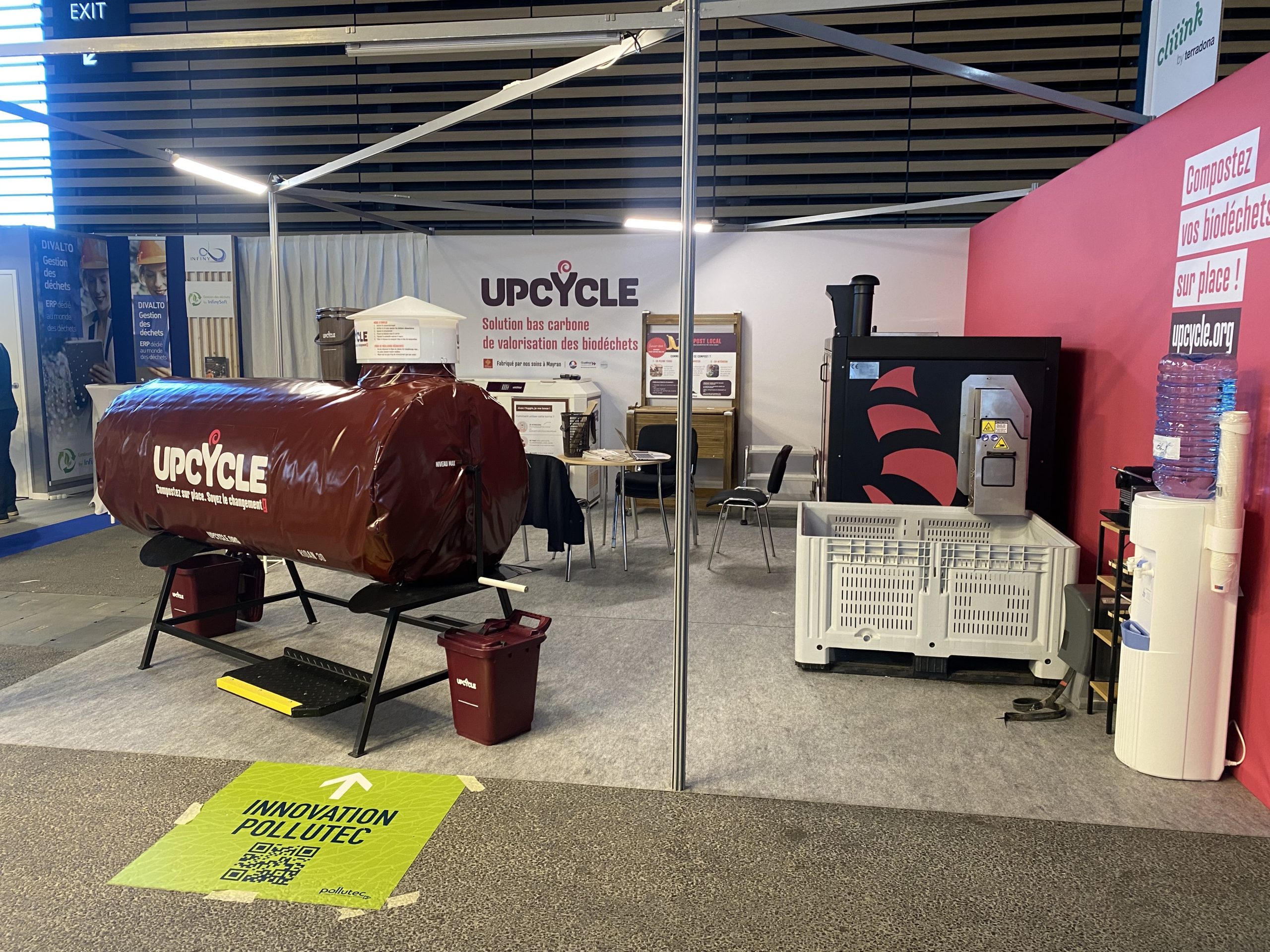 Stand Upcycle à Pollutec 2023